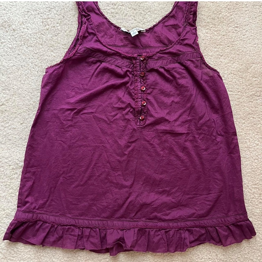 Purple Sleeveless Women's Top